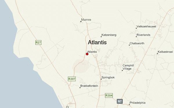 harta e atlantis Cape Town