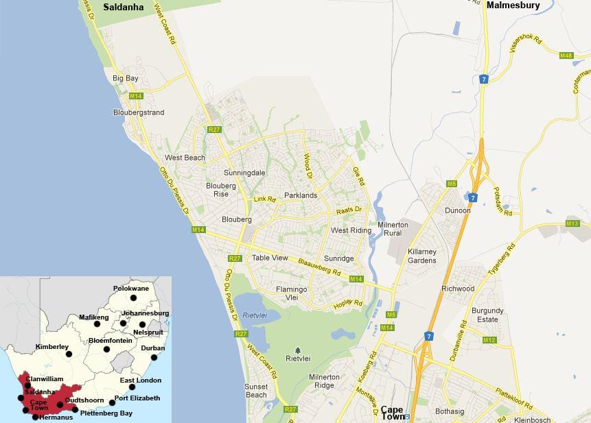 harta e blouberg