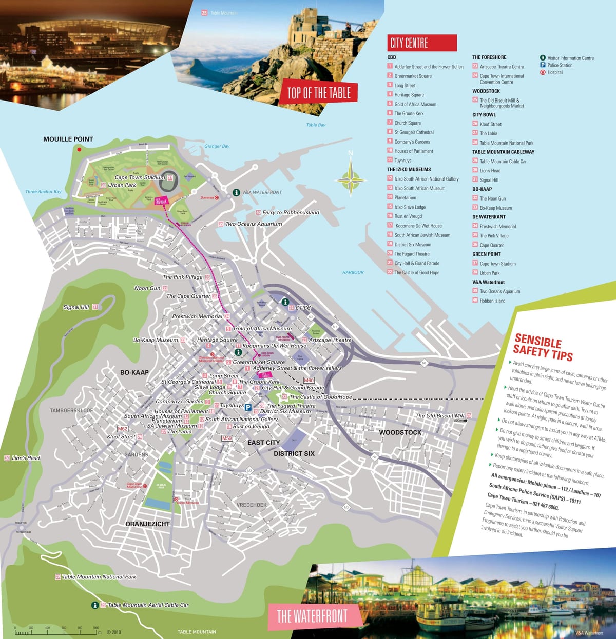 qyteti ndonjë gjë në Cape Town hartë