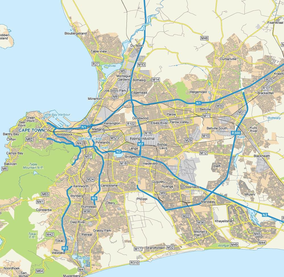 harta e epping Cape Town