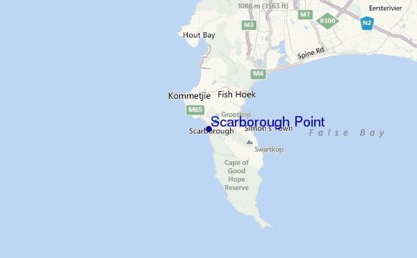 harta e scarborough Cape Town