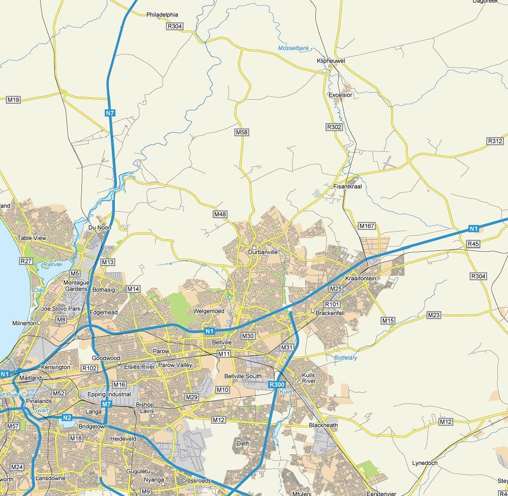 harta e uitzicht durbanville