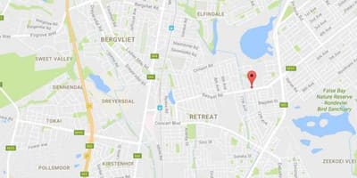 Harta e bergvliet Cape Town
