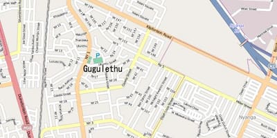 Harta e gugulethu Cape Town
