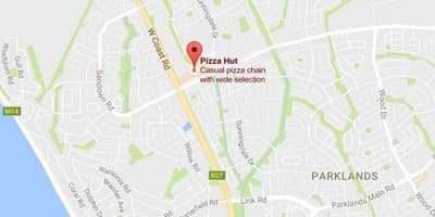 Harta e sunningdale Cape Town